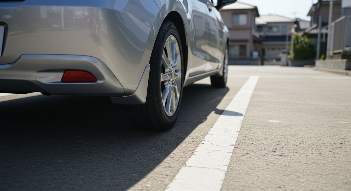 賃貸 駐 車 場 トラブル 白線 ギリギリ
